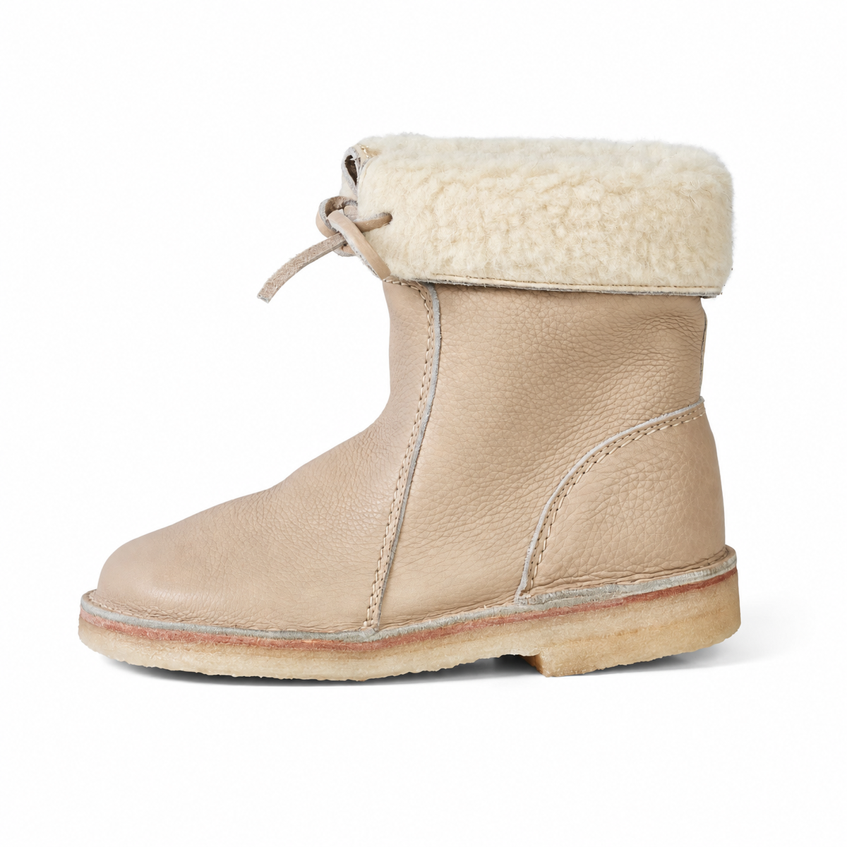Vintage Buttery-Soft Waterproof Wool-Lined Ankle Boots