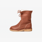 Vintage Buttery-Soft Waterproof Wool-Lined Ankle Boots