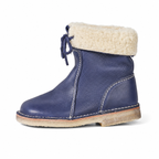 Vintage Buttery-Soft Waterproof Wool-Lined Ankle Boots