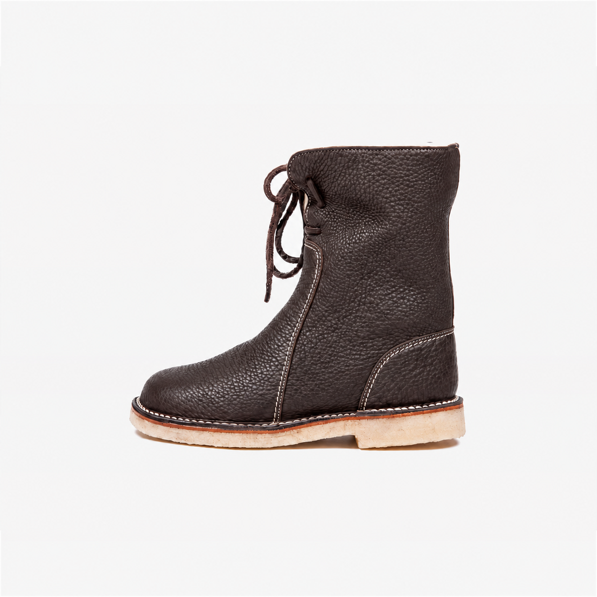 Vintage Buttery-Soft Waterproof Wool-Lined Ankle Boots